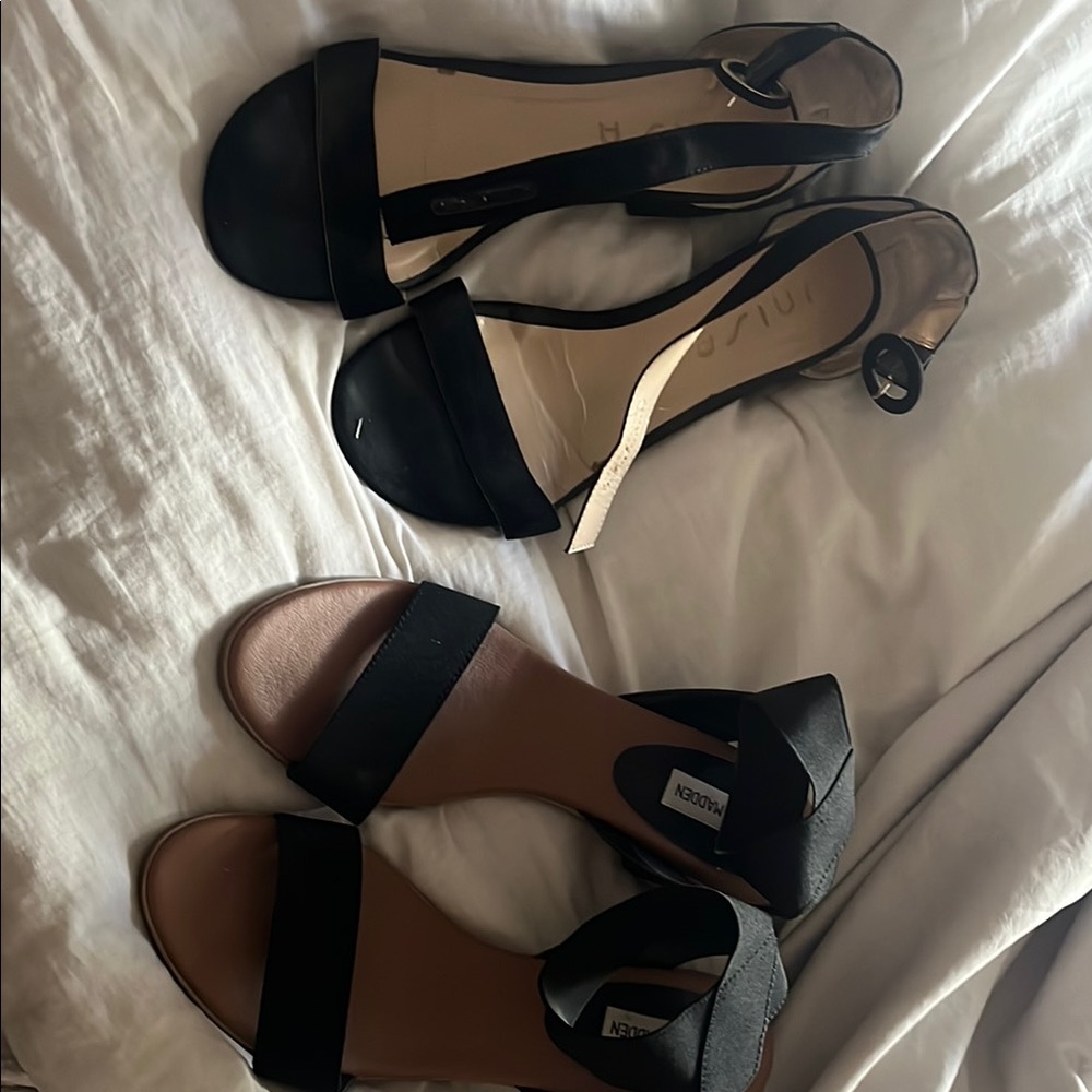 Worn Black Women's Sandals